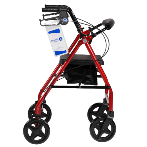 DynaGo Quad 8 - Aluminum Rollator w/ 7.5" Wheels