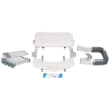 10322@3 Shower Chair w/ Removable Back and Arms