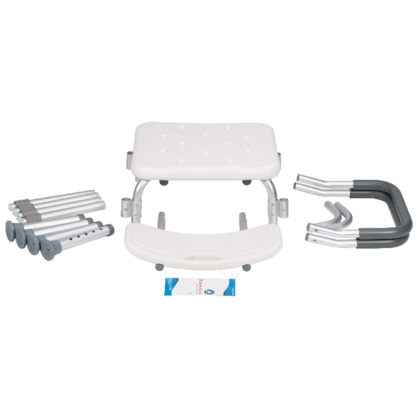 10322@3 Shower Chair w/ Removable Back and Arms