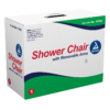 10322@5 Shower Chair w/ Removable Back and Arms