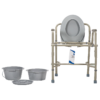Drop-Arm Commode