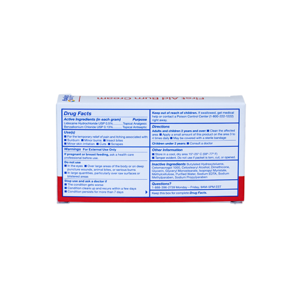 First Aid Burn Cream