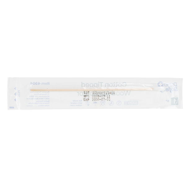 Cotton Tipped Wood Applicators - Sterile