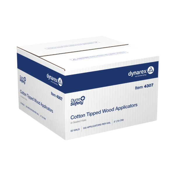 Cotton Tip Applicators in Sealed Vial
